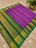 Premium Purple Vairaoosi Silk Saree