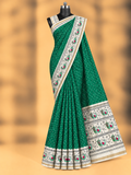Elegant Premium Linen Cotton Saree With  Bandhani Designs