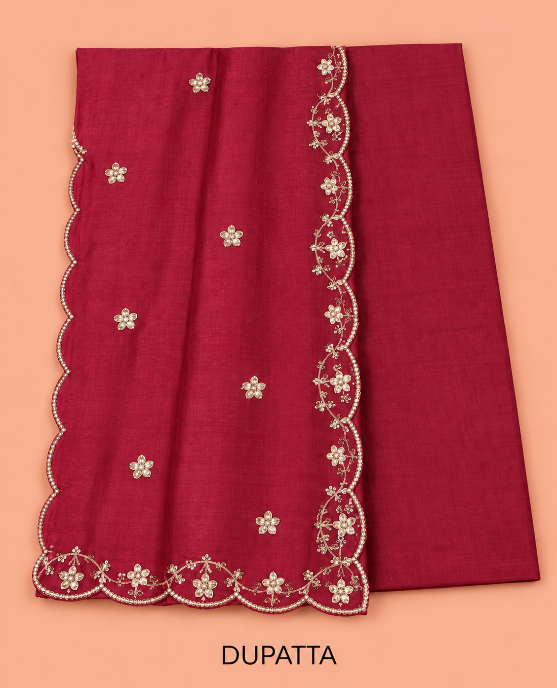 Elegant Royal Purple Embroidered Cotton Silk Salwar Material - SM060
