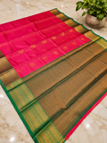 Premium Pink Vairaoosi Silk Saree