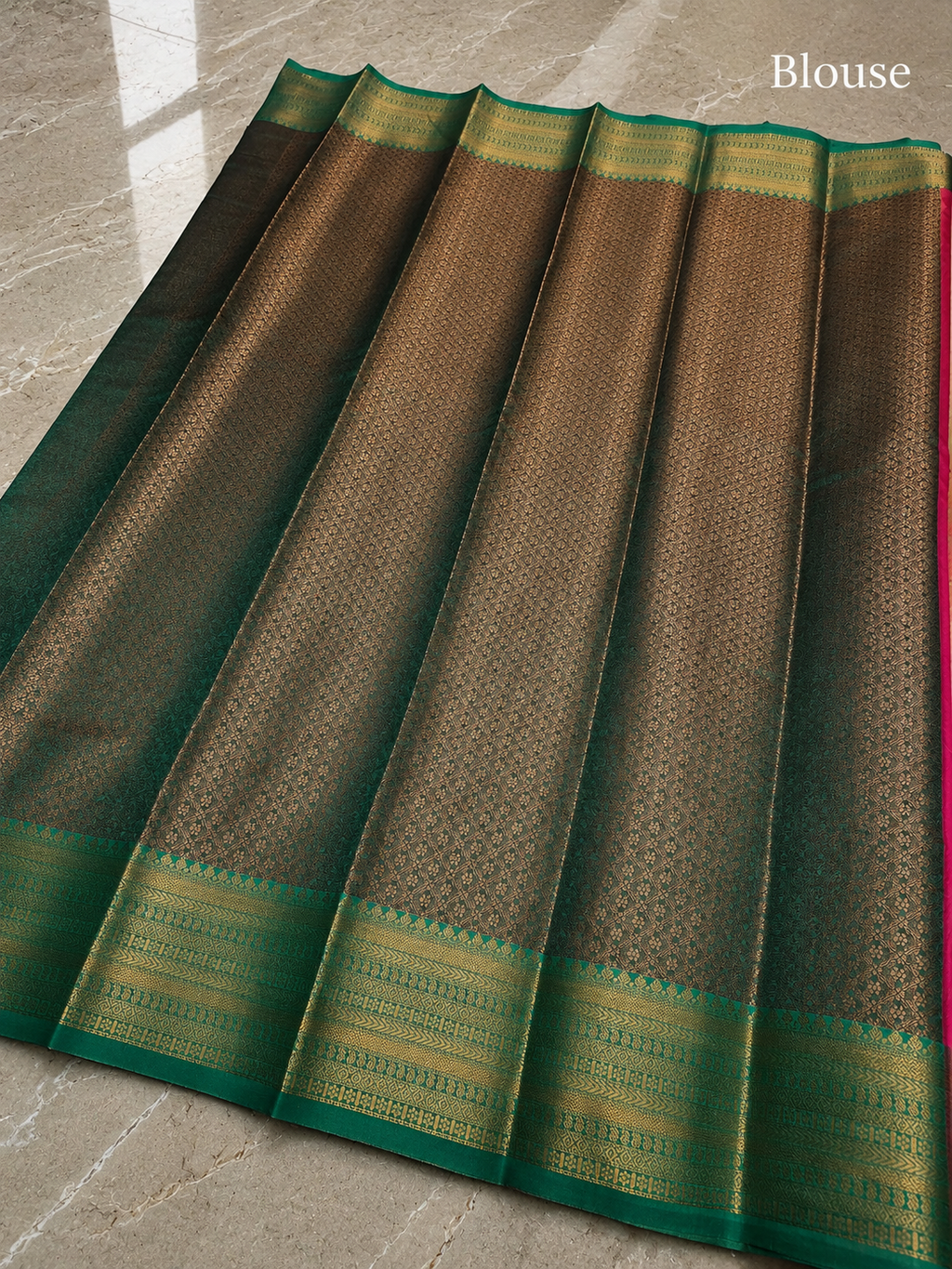 Premium Pink Vairaoosi Silk Saree