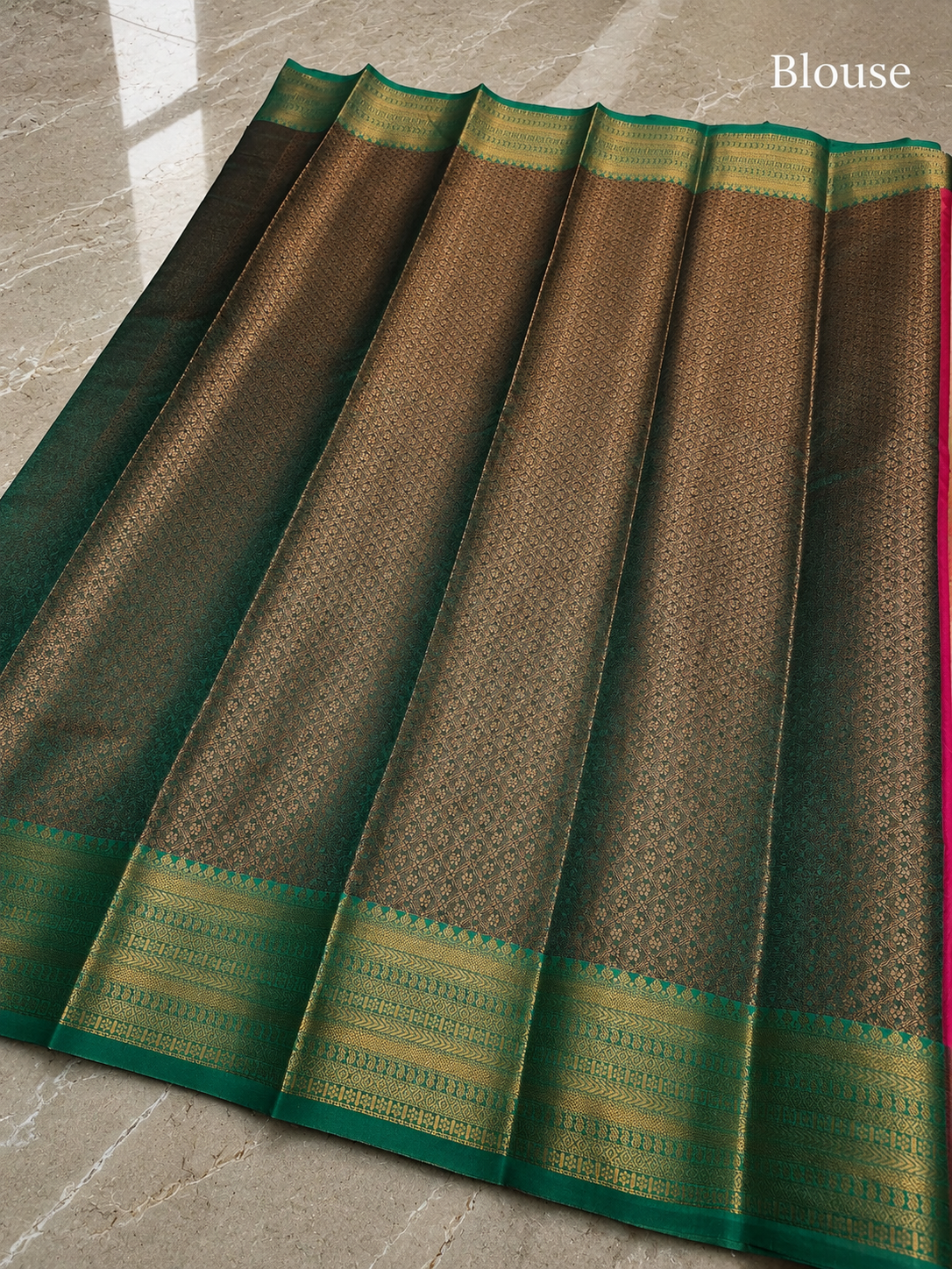 Premium Pink Vairaoosi Silk Saree