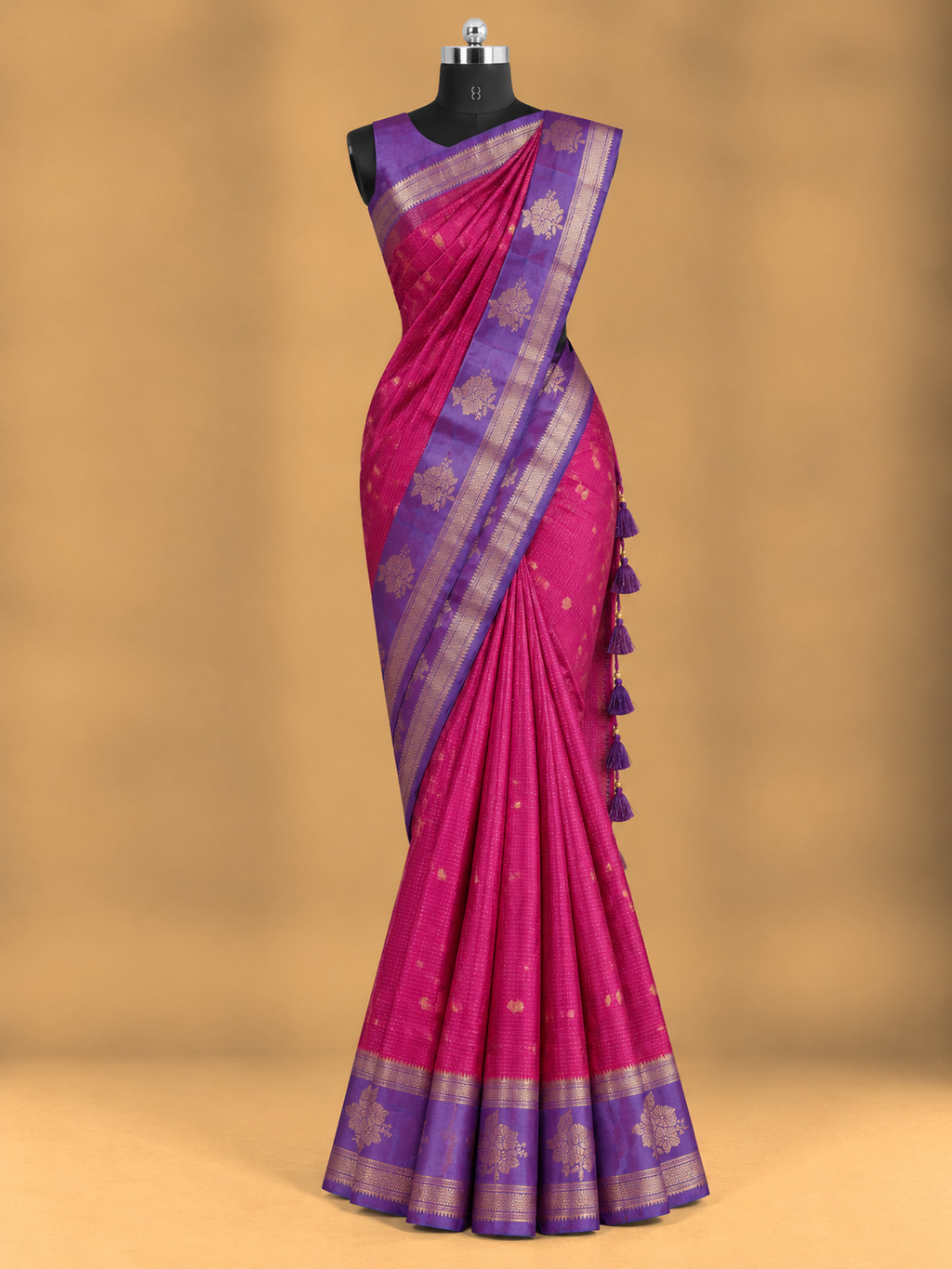 Premium Vairasoosi Semi Softsilk Saree