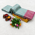 Premium Sea Green Self-Design Jacquard Art Soft Silk Saree - MS040
